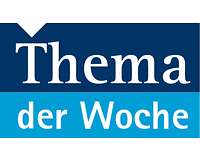 Logo auf dem "Thema der Woche" steht.