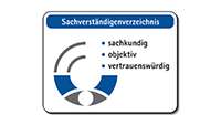 Logo Sachverständigenverzeichnis