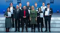 Gruppenbild der Bundesbesten aus Schleswig-Holstein