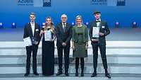 Gruppenbild der Bundesbesten aus Mecklenburg-Vorpommern