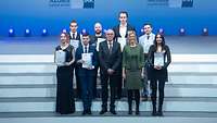 Gruppenbild der Bundesbesten aus Berlin