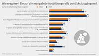 Grafik Ausbildungsreife Ausbildungsumfrage 2024