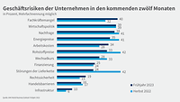 Grafik WBO FJ 2023 Geschäftsrisiken